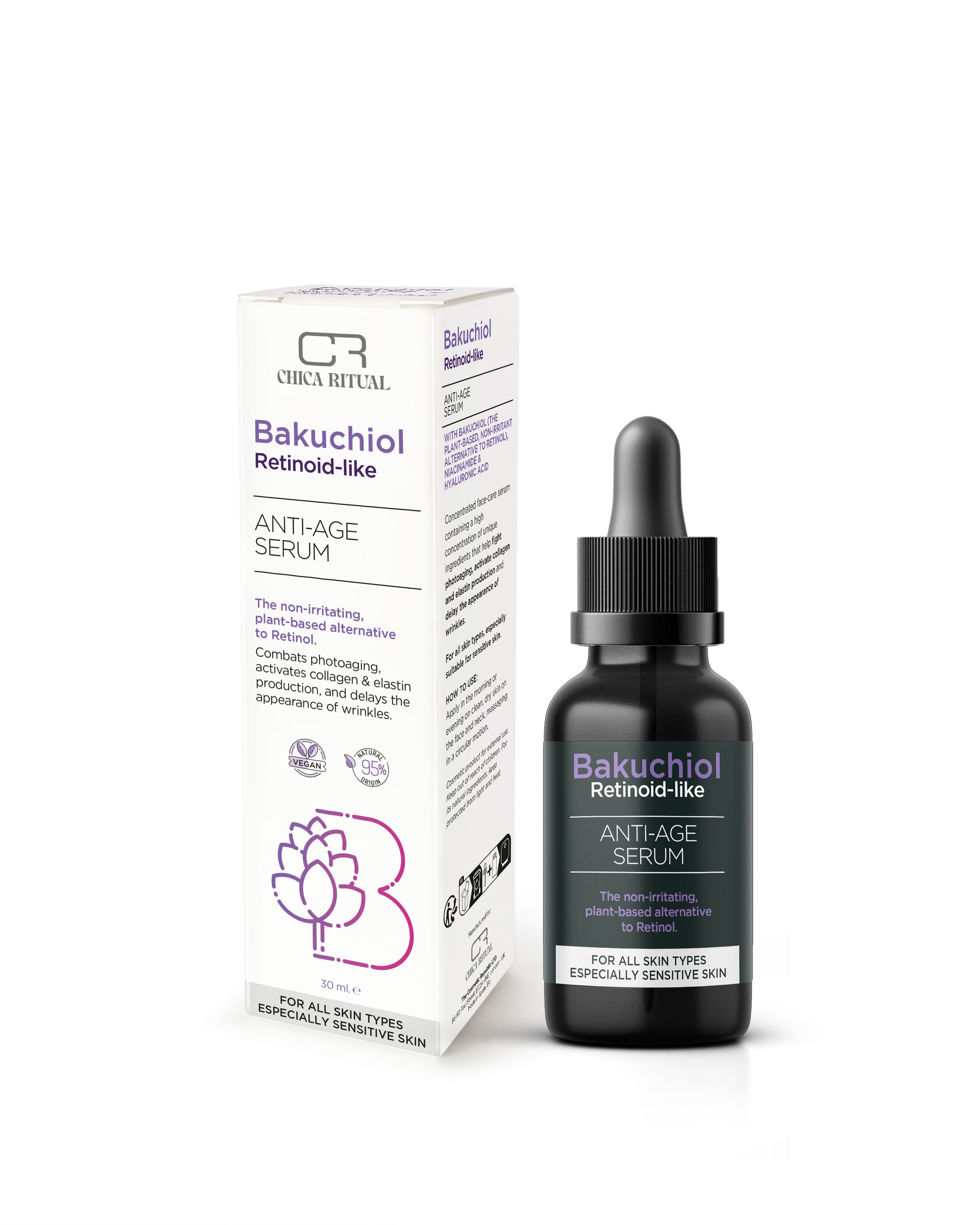 Chica Ritual Bakuchiol Serum 30ml bottle