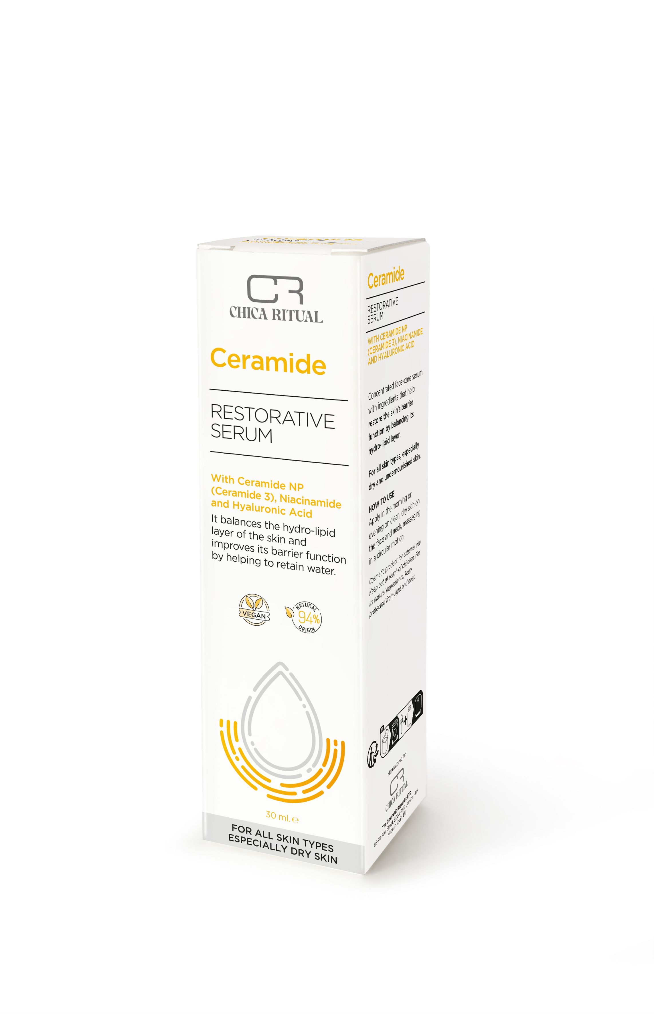 Chica Ritual Ceramide Serum 30ml bottle