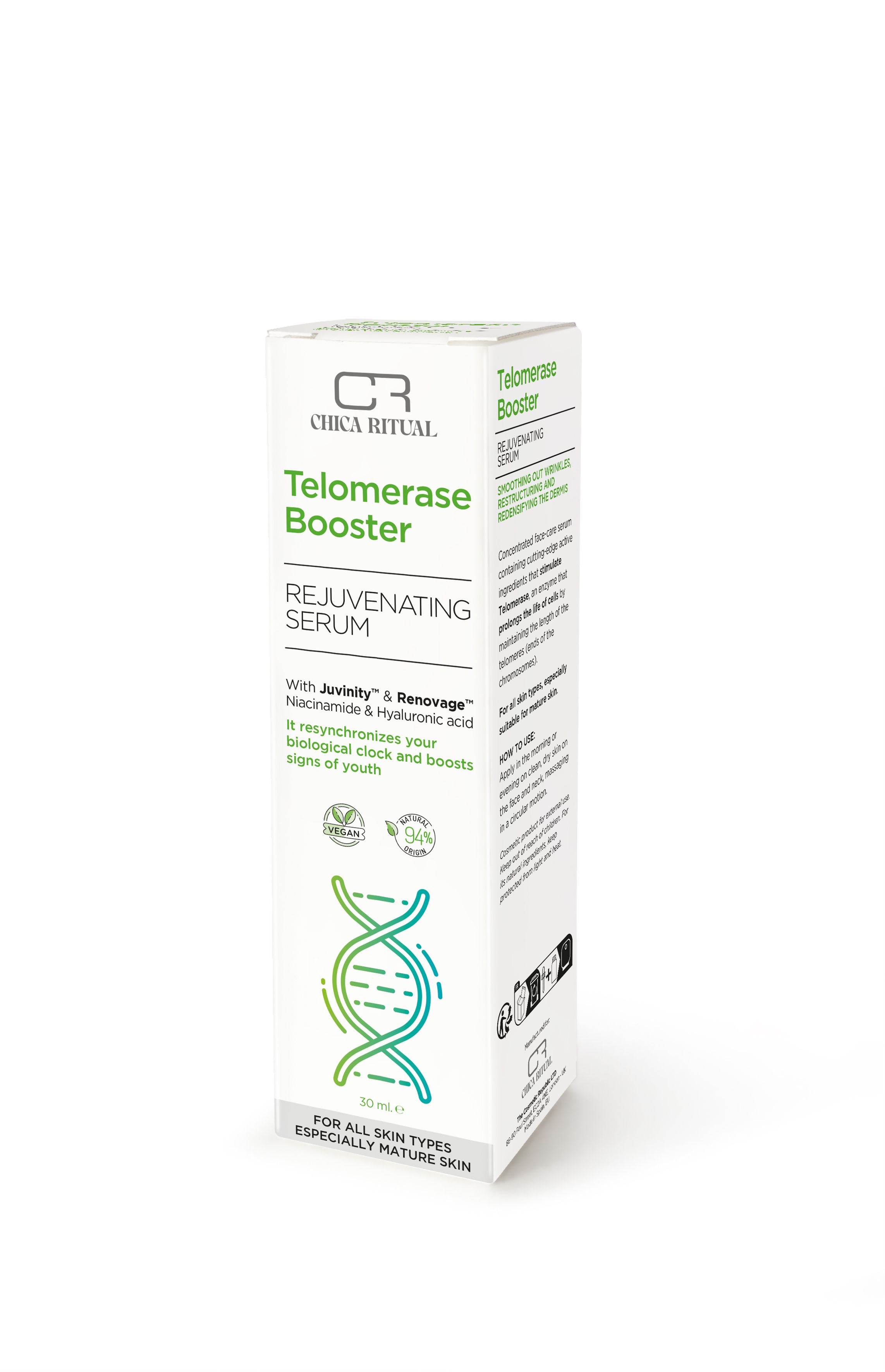 Chica Ritual Telomerase Serum 30ml bottle