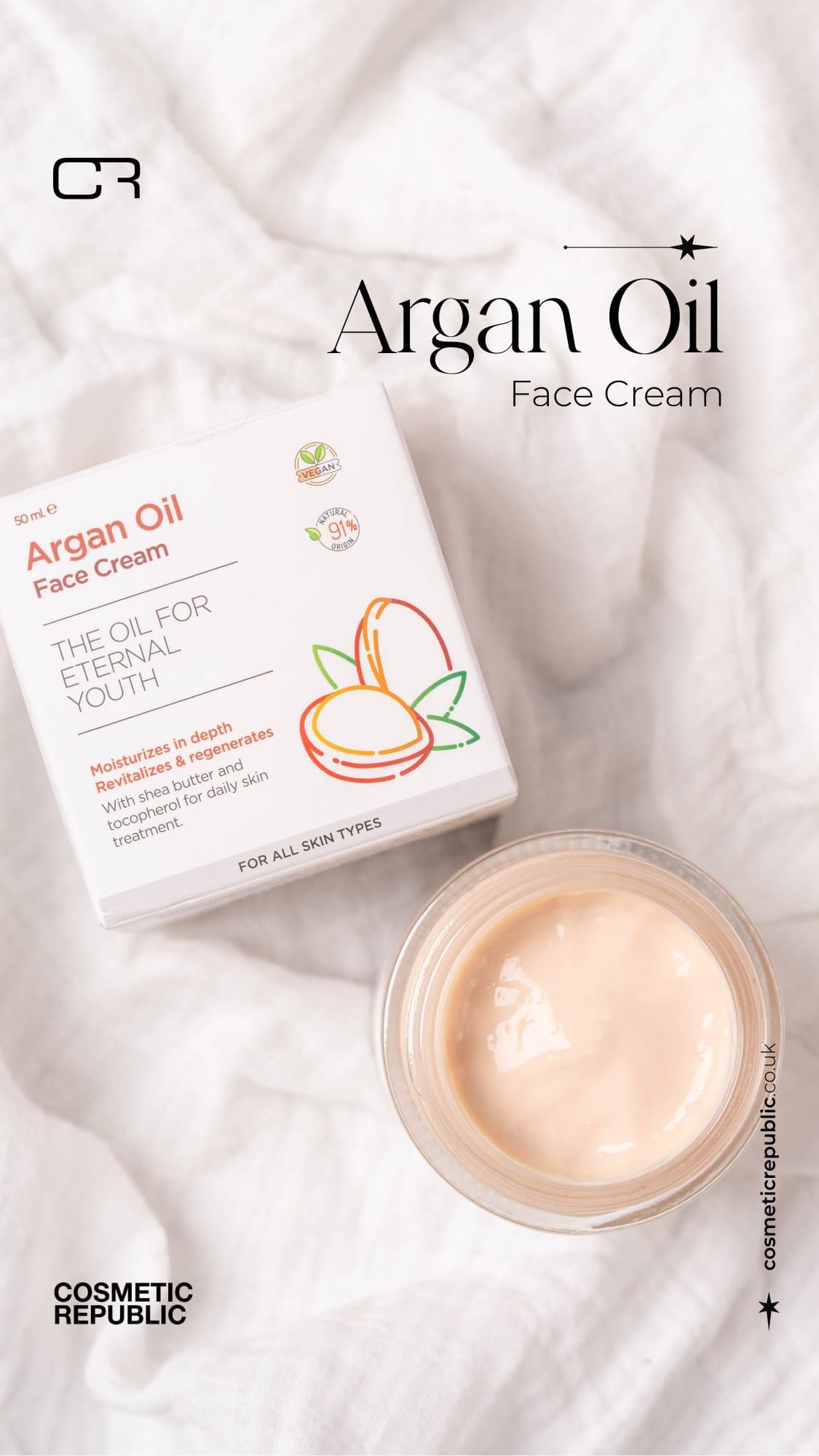 Chica Ritual Argan Face Cream 50ml box