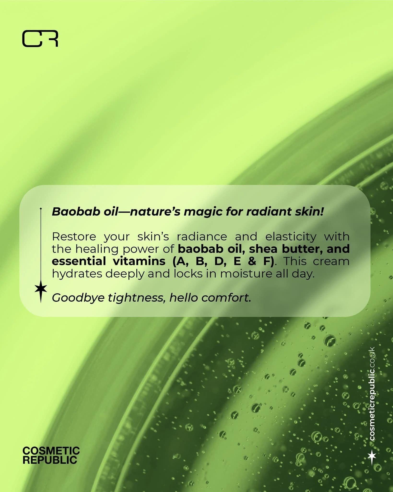 Chica Ritual Baobab Rich Repair Moisturiser 200ml with pump